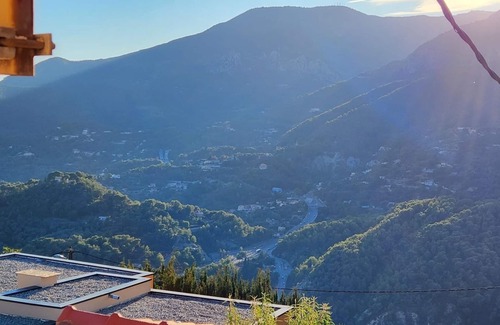 Castellar Apartment | Hilltop Village Apartment with Superb Sea and Mountain Views