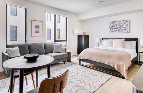 Downtown Berkeley Apartment | Hip Berkeley Studio w/ W/D & Coworking, walkable to BART, by Blueground