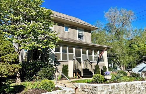 Kansas City House | Hip Neighborhood Vibe | historic home w/luxe amenities just steps to food & fun!