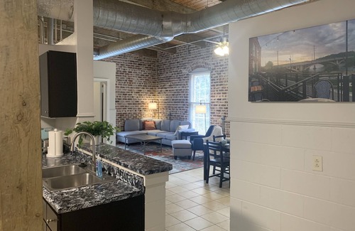 Danville Apartment | Historic 2 br & 1 ba On the River