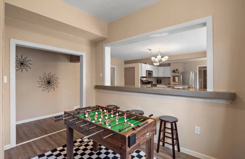 South Perry District House | Historic 5BR Home Foosball Fire Pit Near Downtown