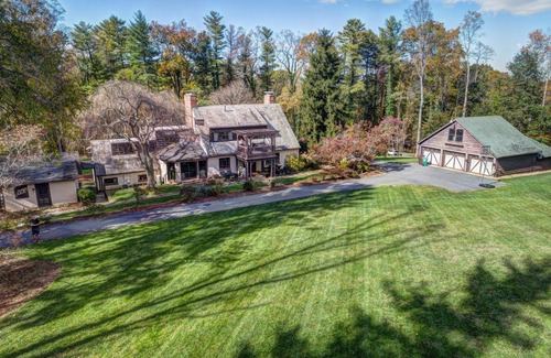 Skyland House | Historic 8 BR Tudor on 3 1/2 Acres. Private estate and beautiful setting.