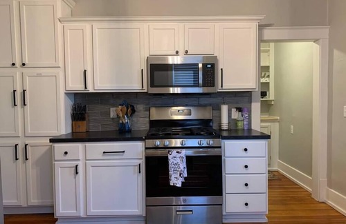 Benson House | Historic Benson Bliss, Relax in Fenced Yard