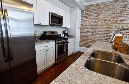 Central Business District Condo | Historic Charm Meets Modern Comfort: Condo in Historical Picayune Building