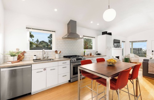 Encinitas House | Historic Cottage w/Ocean Views + Hot Tub + Yard