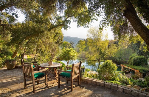 Ventura County House | Historic Glamours Retreat in the Woods with Swimming Pond
