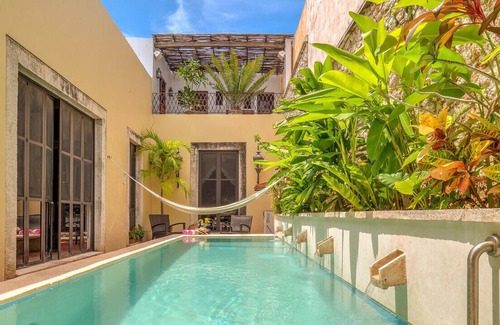 Barrio de Santiago House | Historic Home with Pool in Colonia Santiago - Centro