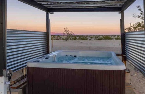 Wonder Valley Cabin | Historic Hot Tub Hideaway Sunsets Stars and Views
