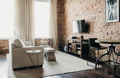 Sparta Apartment | Historic Industrial Loft State Parks Sparta TN