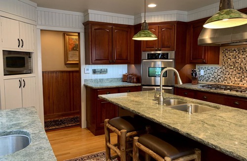 Lake Placid House | HISTORIC LAKE PLACID WATERFRONT GREAT CAMP-6 BR- each w/private full bath.