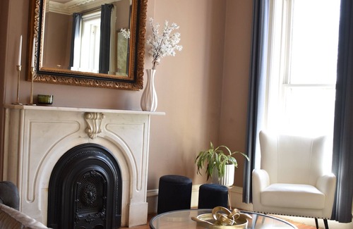Bloomington House | Historic Manor Overlooking Park