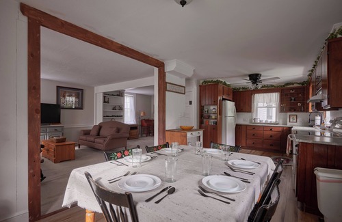 Palmyra Other | Historic two-story log farmhouse with first-floor master suite and AC