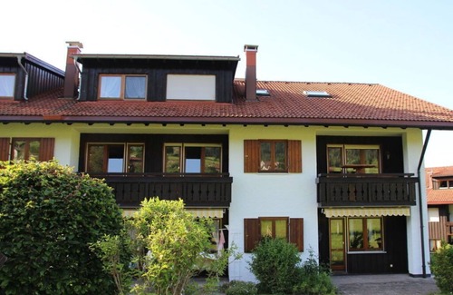 Steibis House | Hochgrat view in Steibis, Haus Akelei