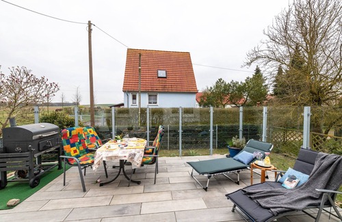 Lenzkirch House | Holiday Home 'Haus Salzhaff An Der Ostsee' with Private Terrace and Private Garden