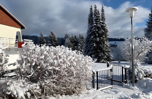 Schoenwald House | Holiday Home 'Gutach' with Mountain View, Shared Garden and Wi-Fi