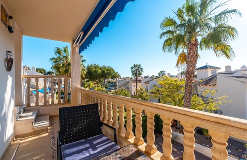 Orihuela Costa Apartment | Holiday Apartment "Sunnygolfbeach" with Shared Pool, Terraces & Wi-Fi