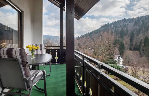 Todtmoos Apartment | Holiday Apartment '2' with Mountain View, Balcony and Wi-Fi