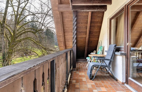 Gengenbach Apartment | Holiday Apartment Dora with Shared Garden, Balcony and Wi-Fi