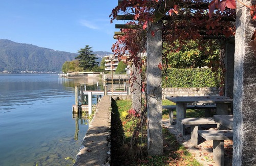 Maroggia Apartment | Holiday apartment "Lake Escape", with pool