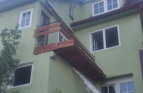 Langenburg Apartment | Holiday Apartment "Panoramablick" with Mountain View, Balcony & Wi-Fi