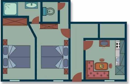 Untertauern Apartment | Holiday apartment With sauna at the edge of the forest