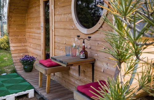 Niedergurig Apartment | Holiday flat with barrel sauna