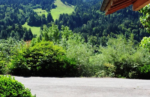 La Chapelle-d'Abondance House | Holiday Home 'Chalet Le Pré Caro' with Mountain View, Private Terrace and Wi-Fi