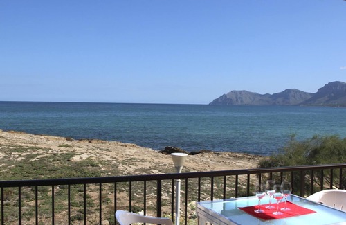 Son Serra de Marina House | Holiday Home 'Ran De Mar' with Sea View, Private Terrace and Wi-Fi