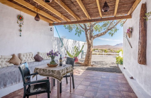 Tuineje House | Holiday Home "Adonai" with Mountain Views, Wi-Fi, Terrace & Garden
