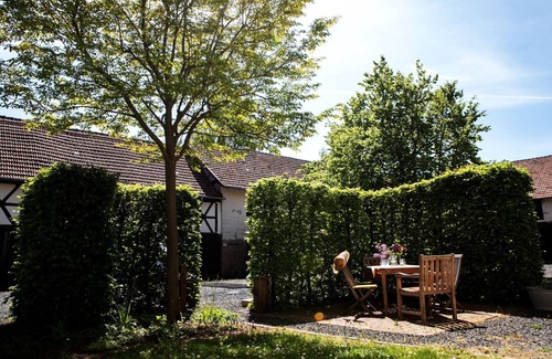 Fladungen House | Holiday Home 'Auf Gut Weimarschmieden' with Private Terrace and Wi-Fi