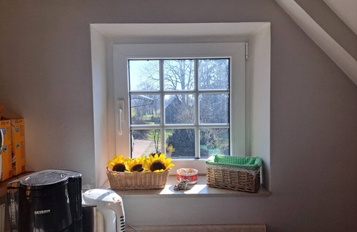 Gumtow House | Holiday Home 'Hof Schumacher' with Shared Terrace, Garden and Wi-Fi