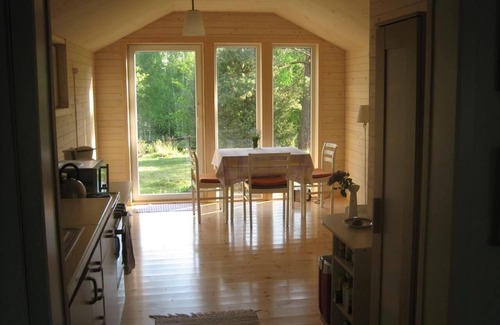 Hultsfred Municipality House | Holiday home in Målilla Boats Sauna Lake