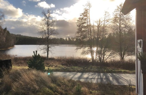 Varnamo O House | Holiday home in Skuggebo with large terrace