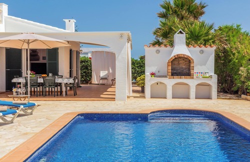 Cap d'en Font House | Holiday Home Racó Blau with Sea View, Pool, Wi-Fi, Garden & Air Conditioning