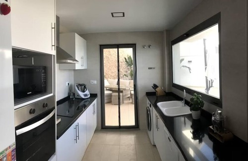 Faro de Cullera House | Holiday Home 'Residencial Monteazul' with Private Pool, Wi-Fi and Air Conditioning