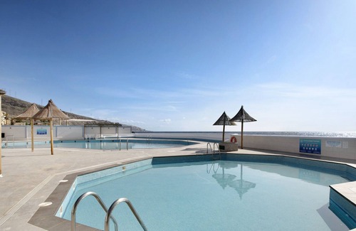 Las Caletillas House | Holiday Home 'Sea view Apartment' with Sea View, Shared Pool & Wi-Fi