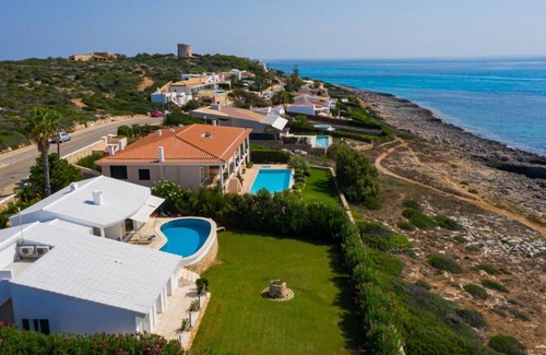 Marina de Son Ganxo Villa | Holiday Home “Villa Son Tato” with Ocean View, Pool, Terrace, Garden & WiFi