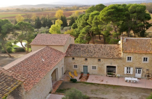 Bizanet House | Holiday Home 'Wine Estate Mas 10 Min from Narbonne' with Private Pool