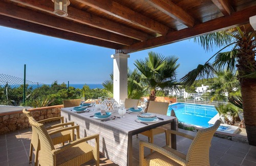 Cala Vadella House | Holiday house San José Ibiza for 1 - 8 persons with 4 bedrooms - Holiday home