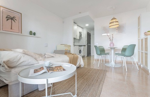 Corralejo Apartment | Holidays at 'Casa Amanay Dunas' with Shared Pool, Private Terrace and Wi-Fi