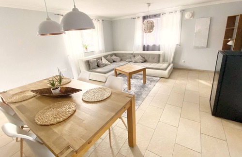 Wackersdorf Condo | Holidays at the lake in Bavaria with a sandy beach, your own pedal boat and SUP board