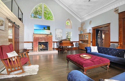 Sturgeon Bay House | Holy hideaway- luxurious converted church.