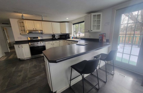 Au Train House | Home 3 blocks from Lake Superior, near Pictured Rocks and trail access