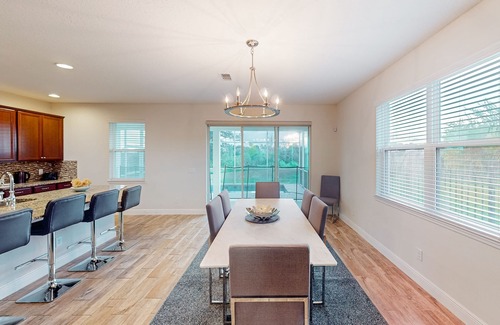 West Haven House | Home in a gated community with water view, private pool, lanai, AC, & W/D