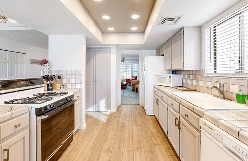 Yuma House | Home in a secure neighborhood with pool spa, game room, & fireplace - dogs ok