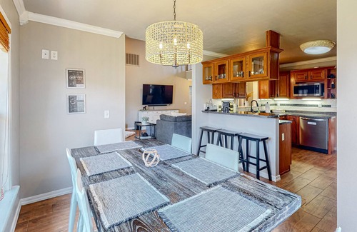 Bentonville House | Home in great location with fenced yard, fireplace, bikes, grill, patio, dogs OK