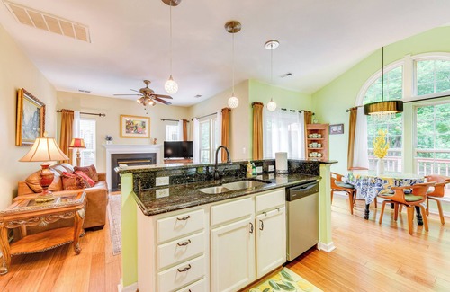 Matthews House | Home in Matthews w/Fenced Yard & Spacious Deck!