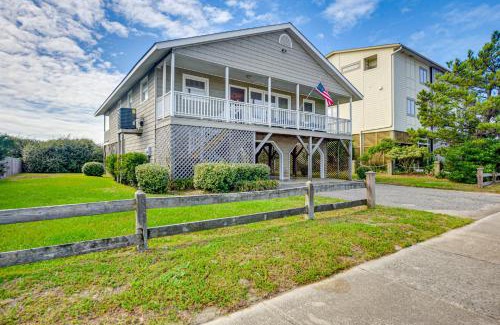 Ocean Isle Beach House | Home on Ocean Isle Beach with Catwalk and Deck