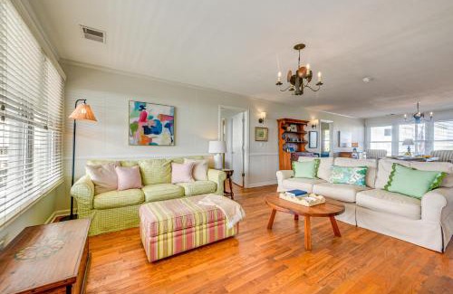 Ocean Isle Beach House | Home on Ocean Isle Beach with Catwalk and Deck