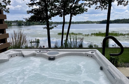 Wausau House | Home w/hot tub, game room, sauna on Lake Wausau near Granite Peak